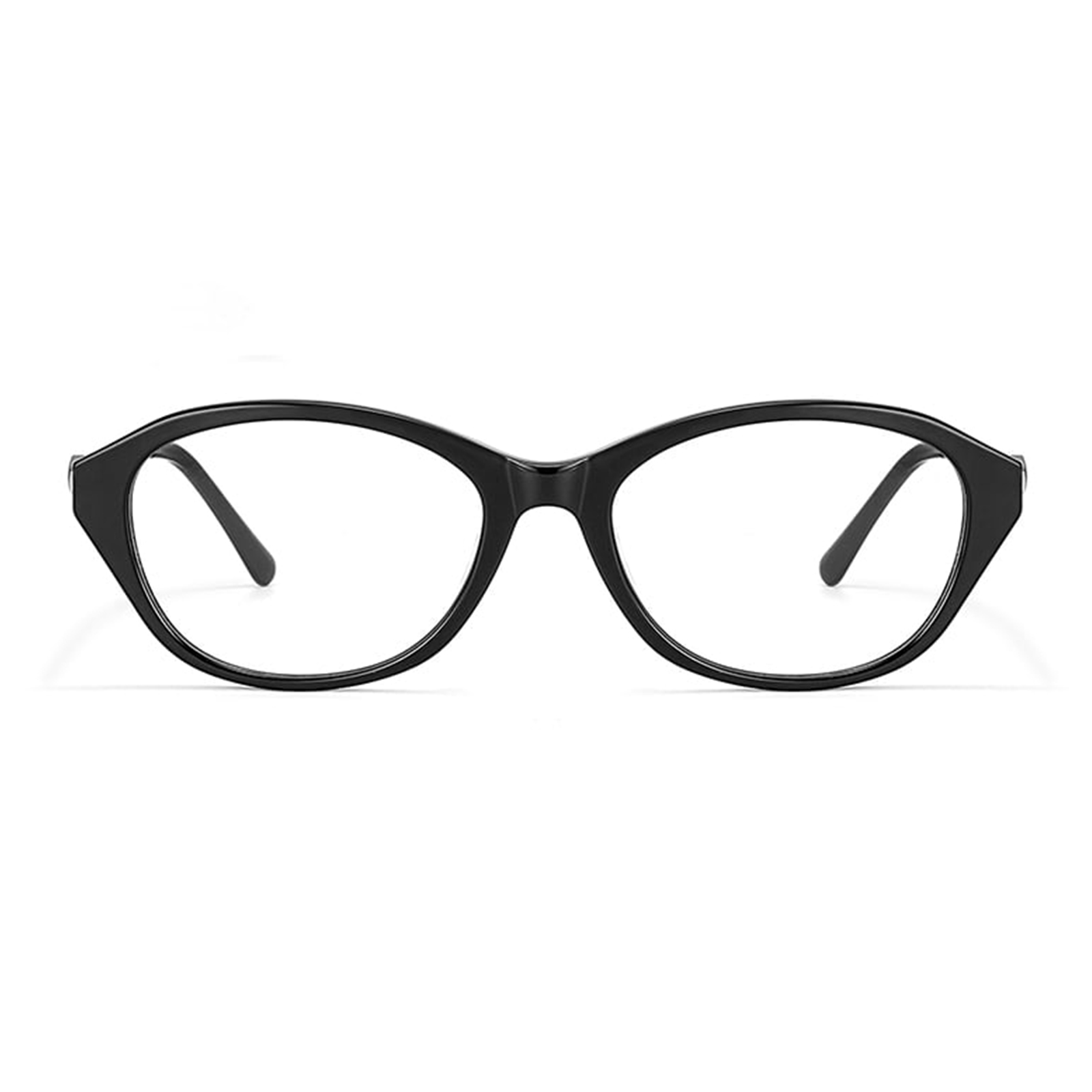 BC2039 Retro acetátové brýle Cat-Eye Light